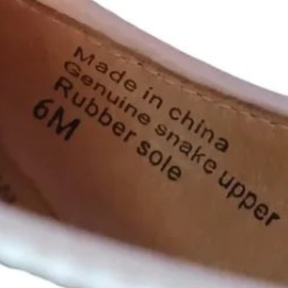 Michael Kors Niki Snake Leather Open Toe Buckle Platform Slingback Heels… - Picture 10 of 13